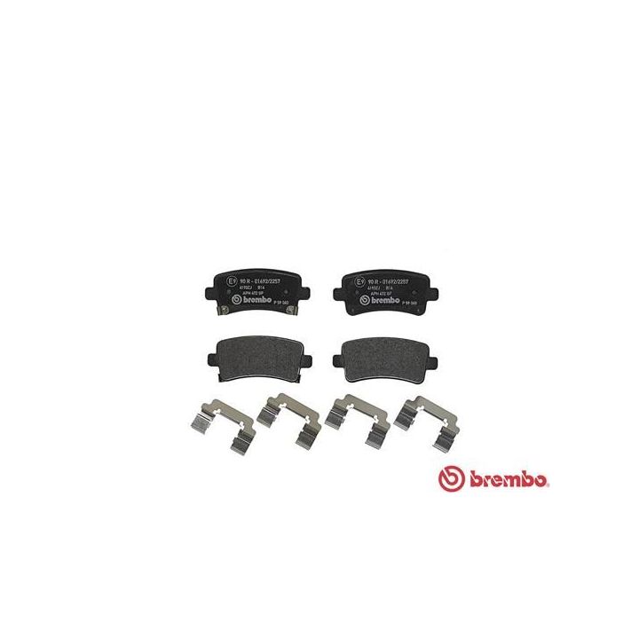 Stabdžių trinkelių rinkinys, diskinis stabdys BREMBO P 59 060