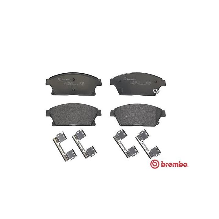 Stabdžių trinkelių rinkinys, diskinis stabdys BREMBO P 59 077