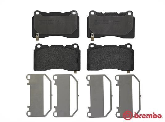 Stabdžių trinkelių rinkinys, diskinis stabdys BREMBO P 59 079