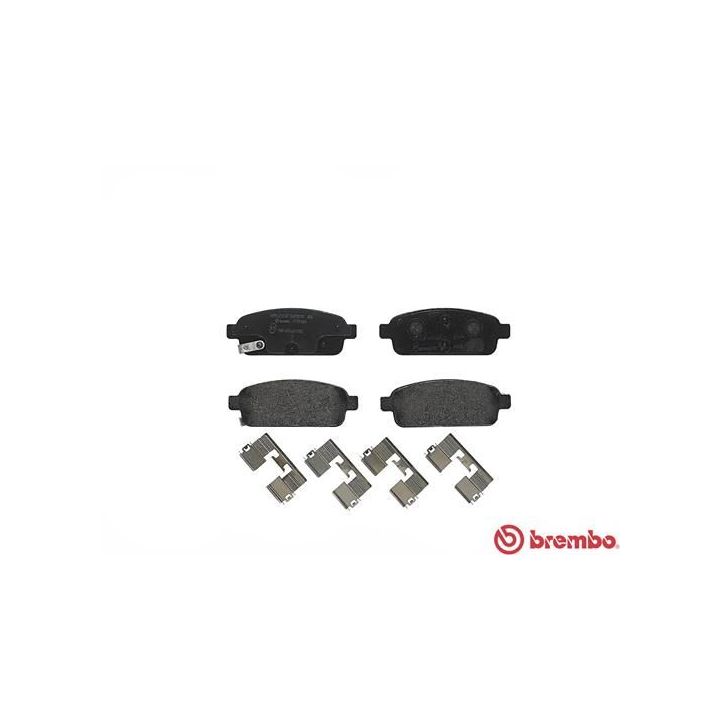 Stabdžių trinkelių rinkinys, diskinis stabdys BREMBO P 59 080
