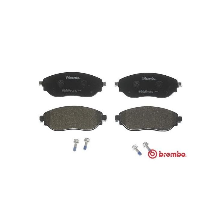Stabdžių trinkelių rinkinys, diskinis stabdys BREMBO P 59 082