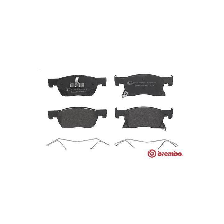 Stabdžių trinkelių rinkinys, diskinis stabdys BREMBO P 59 092