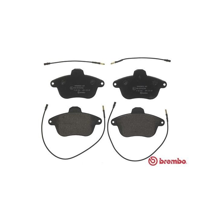 Stabdžių trinkelių rinkinys, diskinis stabdys BREMBO P 61 046