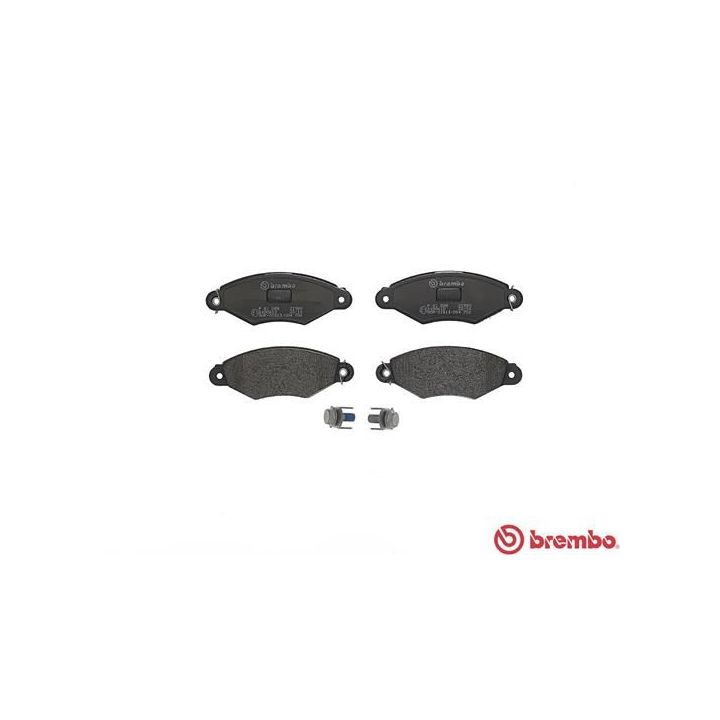 Stabdžių trinkelių rinkinys, diskinis stabdys BREMBO P 61 098