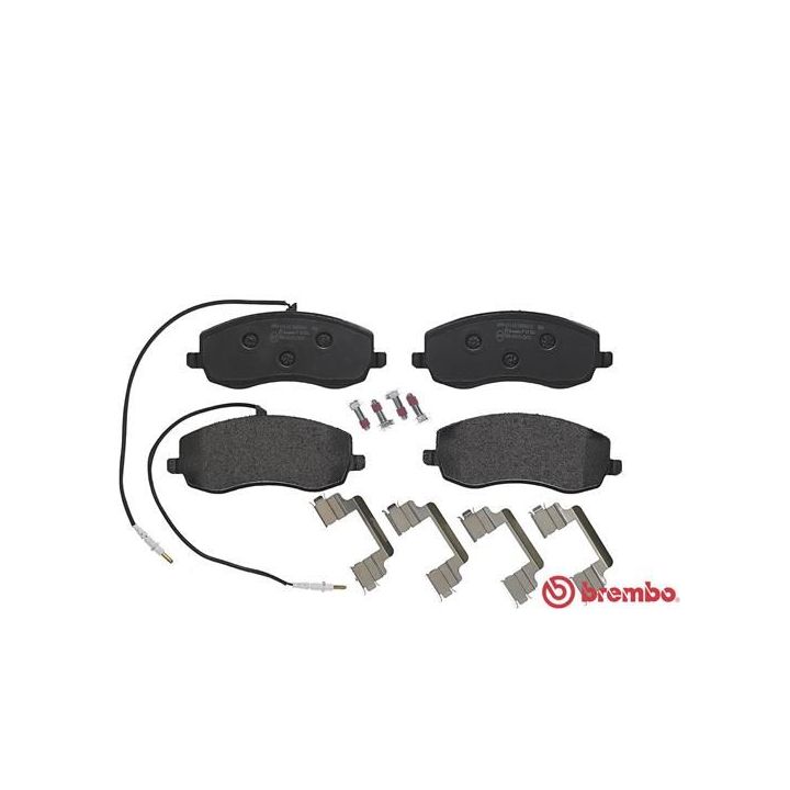 Stabdžių trinkelių rinkinys, diskinis stabdys BREMBO P 61 104