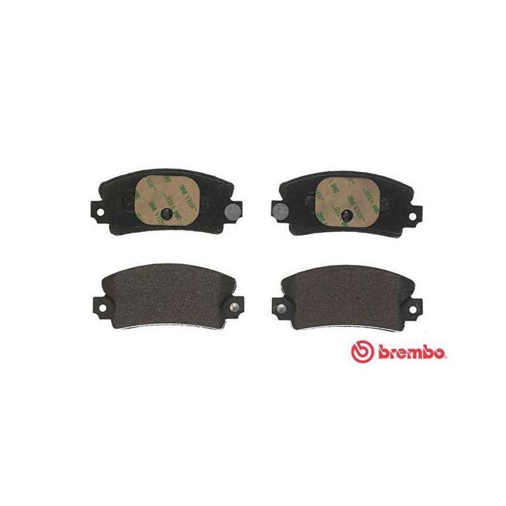 Stabdžių trinkelių rinkinys, diskinis stabdys BREMBO P 68 002