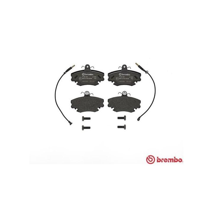 Stabdžių trinkelių rinkinys, diskinis stabdys BREMBO P 68 008