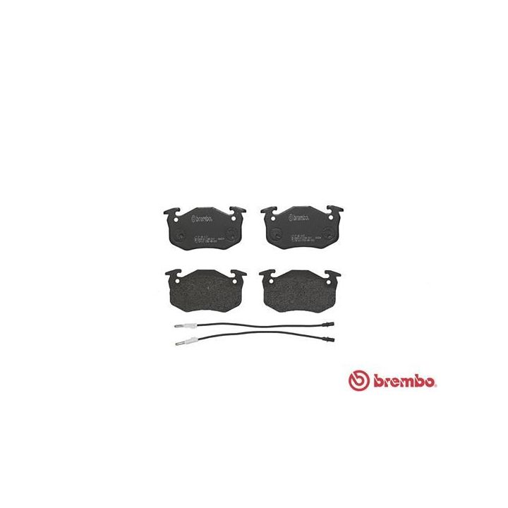 Stabdžių trinkelių rinkinys, diskinis stabdys BREMBO P 68 015