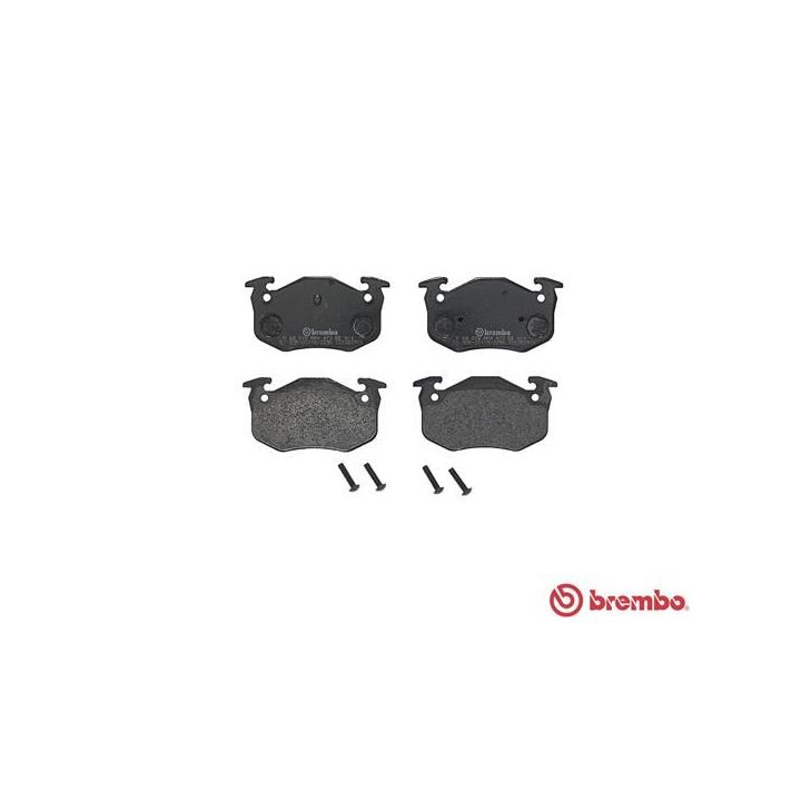 Stabdžių trinkelių rinkinys, diskinis stabdys BREMBO P 68 018