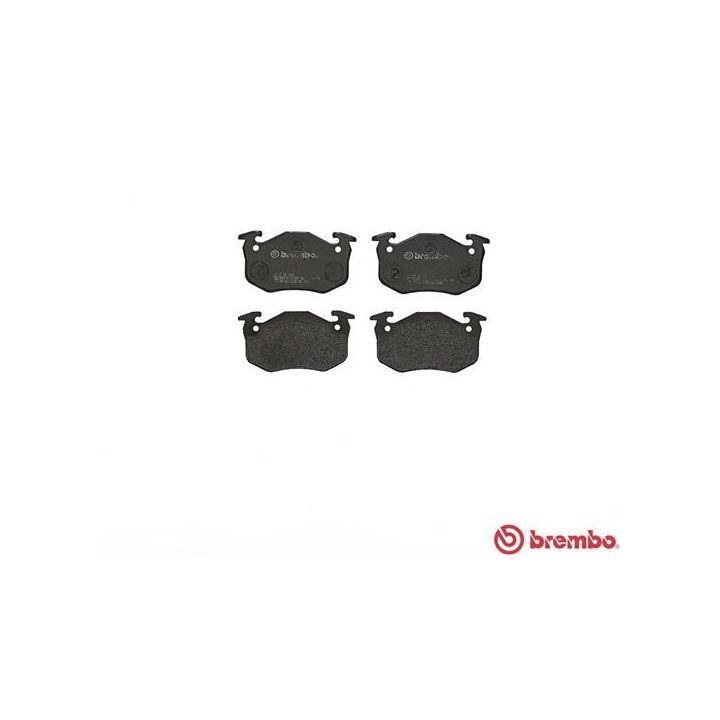 Stabdžių trinkelių rinkinys, diskinis stabdys BREMBO P 68 020