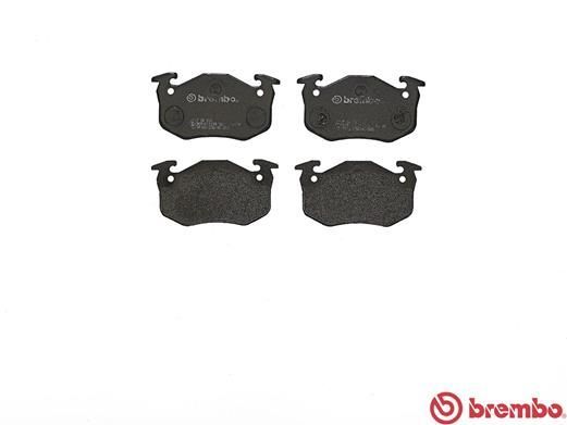 Stabdžių trinkelių rinkinys, diskinis stabdys BREMBO P 68 020