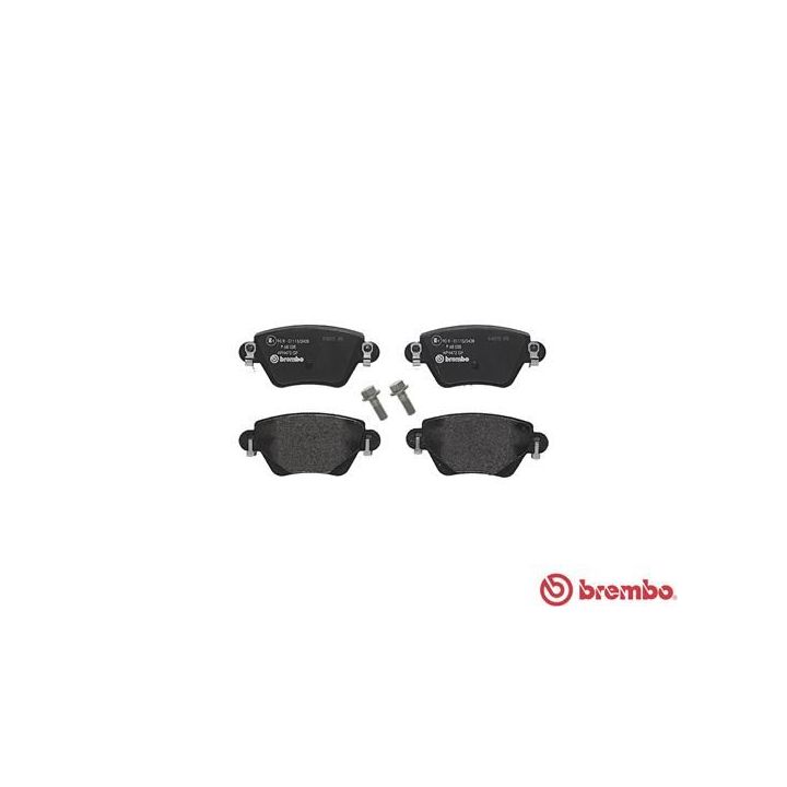 Stabdžių trinkelių rinkinys, diskinis stabdys BREMBO P 68 028