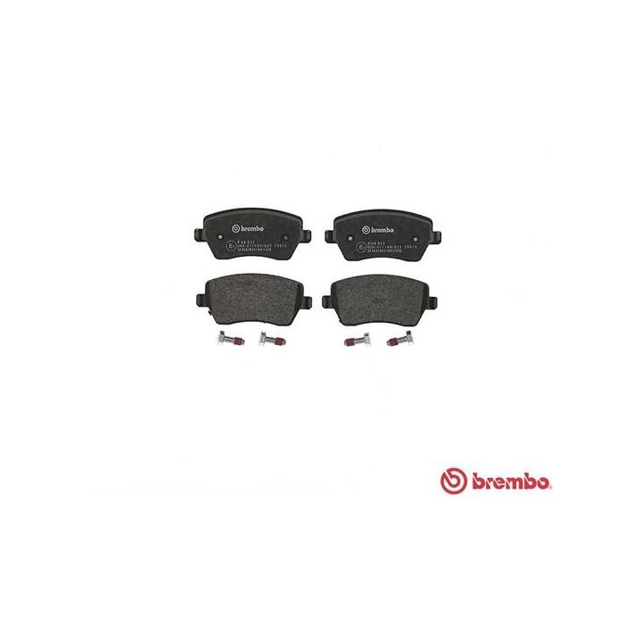 Stabdžių trinkelių rinkinys, diskinis stabdys BREMBO P 68 033