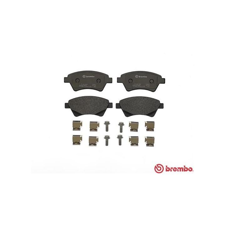 Stabdžių trinkelių rinkinys, diskinis stabdys BREMBO P 68 034