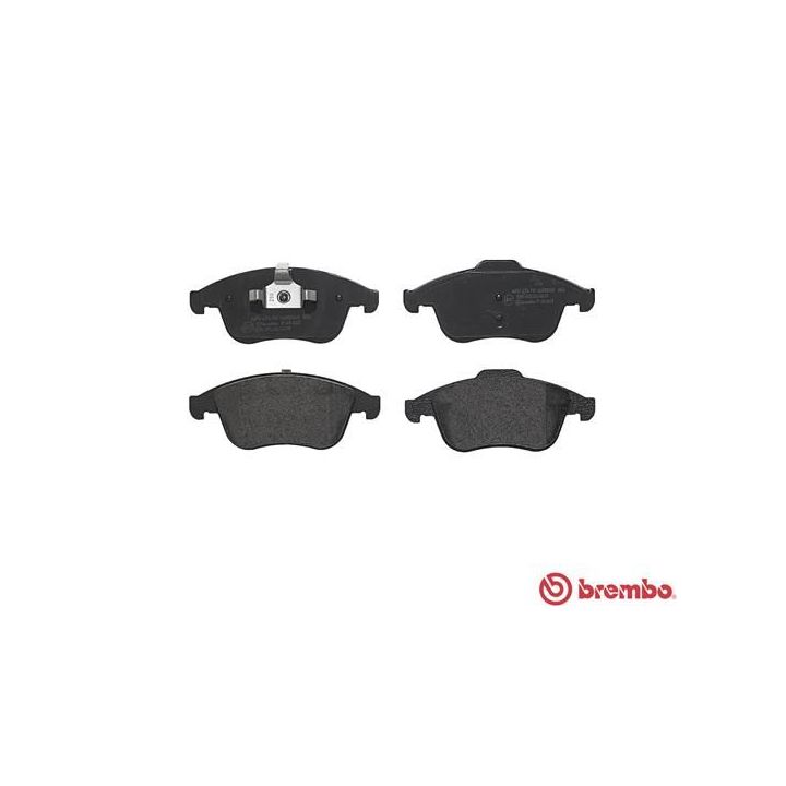 Stabdžių trinkelių rinkinys, diskinis stabdys BREMBO P 68 045