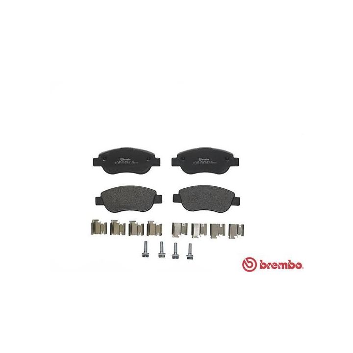 Stabdžių trinkelių rinkinys, diskinis stabdys BREMBO P 68 049