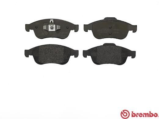 Stabdžių trinkelių rinkinys, diskinis stabdys BREMBO P 68 050