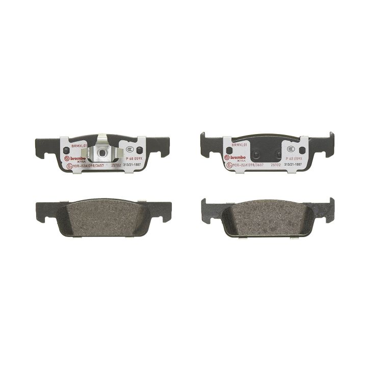 Stabdžių trinkelių rinkinys, diskinis stabdys BREMBO P 68 059X