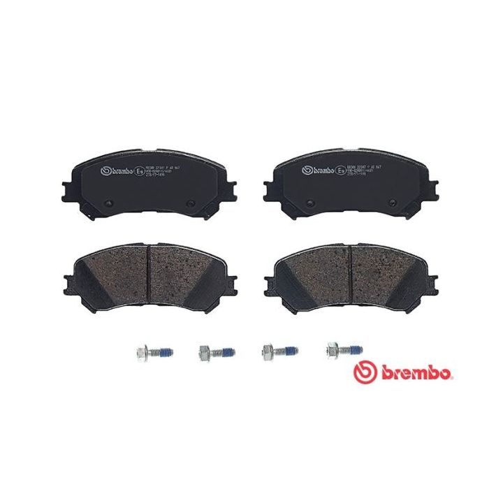 Stabdžių trinkelių rinkinys, diskinis stabdys BREMBO P 68 067