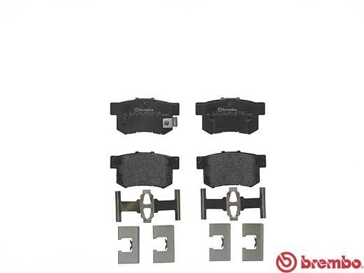 Stabdžių trinkelių rinkinys, diskinis stabdys BREMBO P 79 027