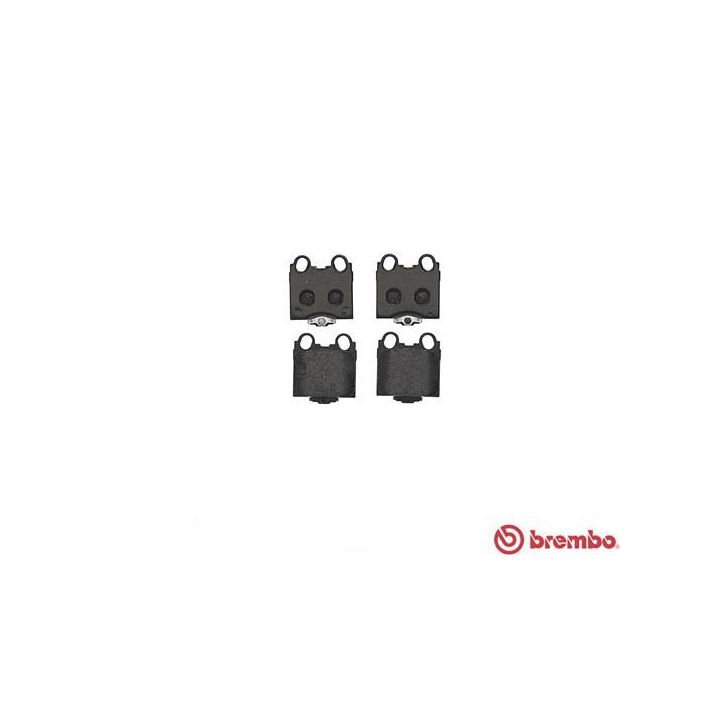 Stabdžių trinkelių rinkinys, diskinis stabdys BREMBO P 83 045
