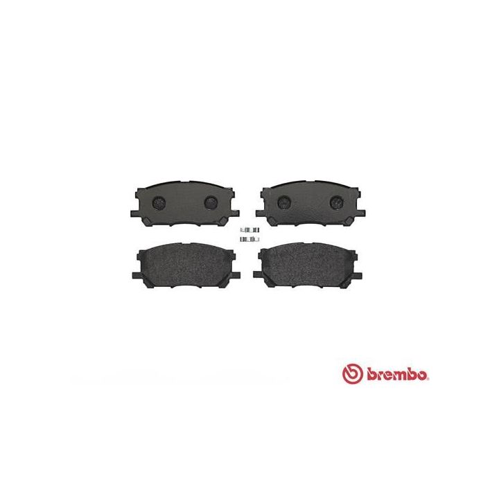 Stabdžių trinkelių rinkinys, diskinis stabdys BREMBO P 83 067
