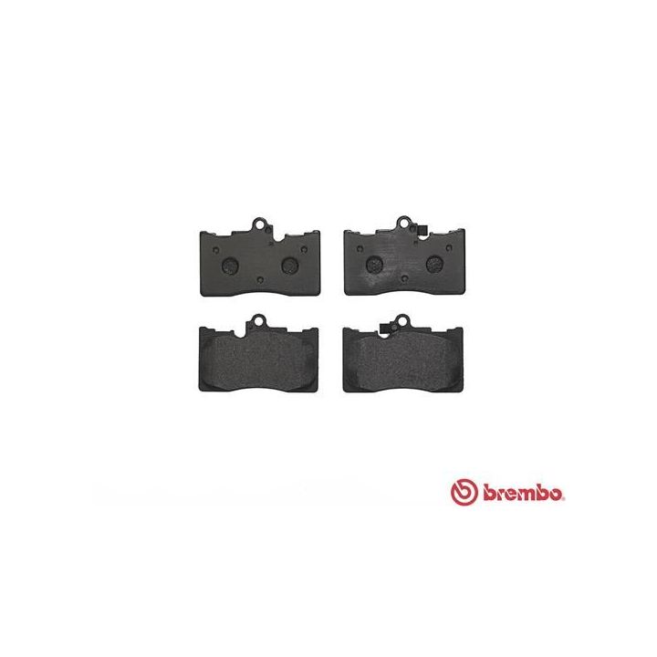 Stabdžių trinkelių rinkinys, diskinis stabdys BREMBO P 83 072