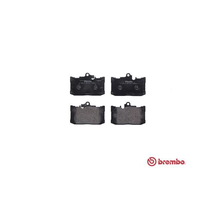 Stabdžių trinkelių rinkinys, diskinis stabdys BREMBO P 83 131