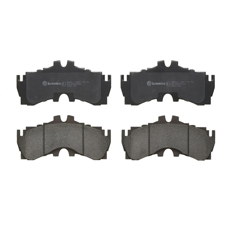 Stabdžių trinkelių rinkinys, diskinis stabdys BREMBO P 83 180