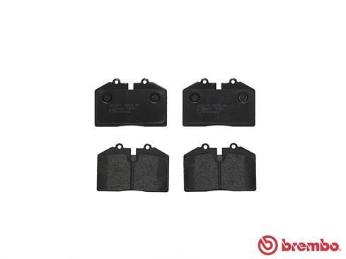 Stabdžių trinkelių rinkinys, diskinis stabdys BREMBO P 85 094