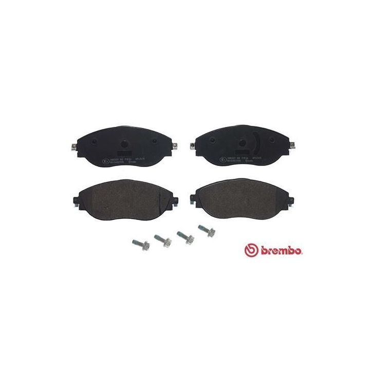 Stabdžių trinkelių rinkinys, diskinis stabdys BREMBO P 85 166