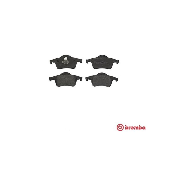 Stabdžių trinkelių rinkinys, diskinis stabdys BREMBO P 86 014