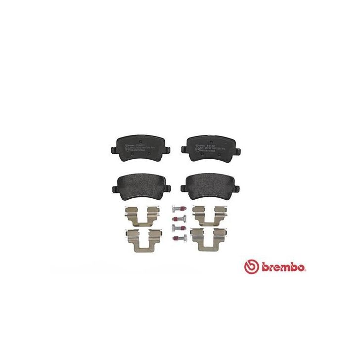 Stabdžių trinkelių rinkinys, diskinis stabdys BREMBO P 86 021