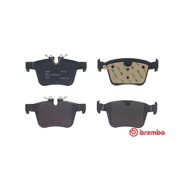 Stabdžių trinkelių rinkinys, diskinis stabdys BREMBO P 86 029