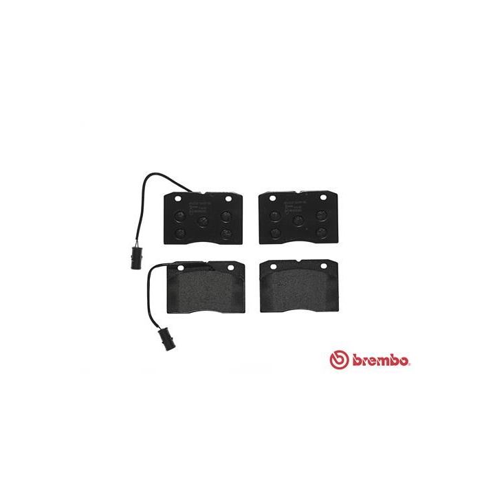 Stabdžių trinkelių rinkinys, diskinis stabdys BREMBO P A6 012