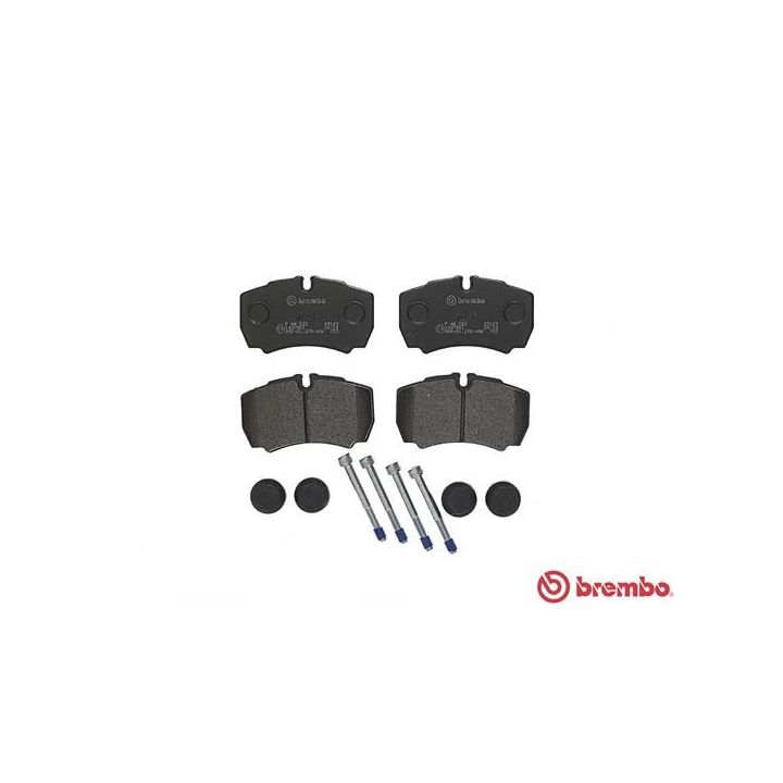 Stabdžių trinkelių rinkinys, diskinis stabdys BREMBO P A6 023