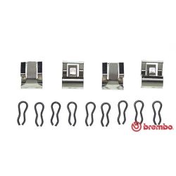 Priedų komplektas, diskinių stabdžių trinkelės BREMBO A 02 203