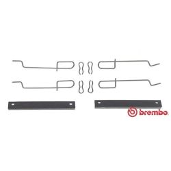 Priedų komplektas, diskinių stabdžių trinkelės BREMBO A 02 218