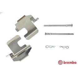 Priedų komplektas, diskinių stabdžių trinkelės BREMBO A 02 244