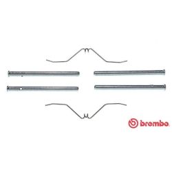 Priedų komplektas, diskinių stabdžių trinkelės BREMBO A 02 264