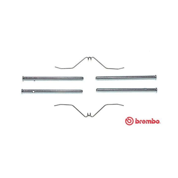 Priedų komplektas, diskinių stabdžių trinkelės BREMBO A 02 264