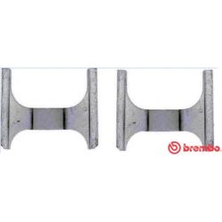 Priedų komplektas, diskinių stabdžių trinkelės BREMBO A 02 298