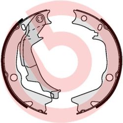 Stabdžių trinkelių komplektas, stovėjimo stabdis BREMBO S 30 528