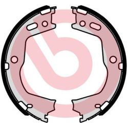 Stabdžių trinkelių komplektas, stovėjimo stabdis BREMBO S 30 541