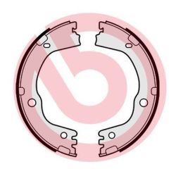 Stabdžių trinkelių komplektas, stovėjimo stabdis BREMBO S 30 543