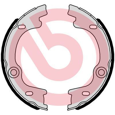 Stabdžių trinkelių komplektas, stovėjimo stabdis BREMBO S 30 545