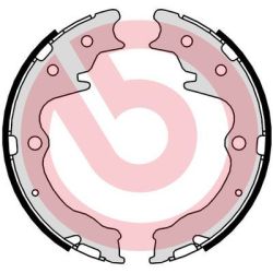 Stabdžių trinkelių komplektas, stovėjimo stabdis BREMBO S 49 526