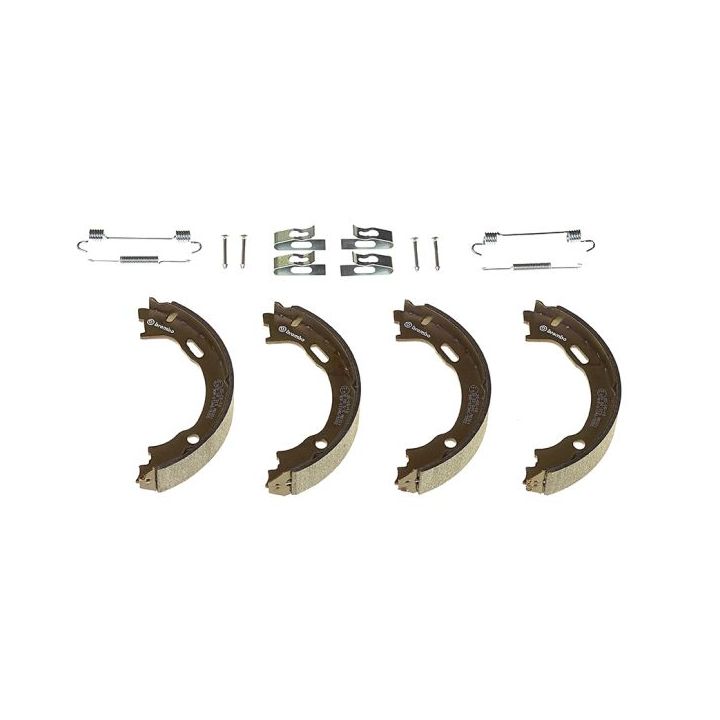 Stabdžių trinkelių komplektas, stovėjimo stabdis BREMBO S 50 515