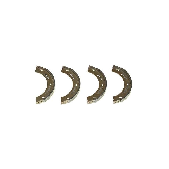 Stabdžių trinkelių komplektas, stovėjimo stabdis BREMBO S 61 518