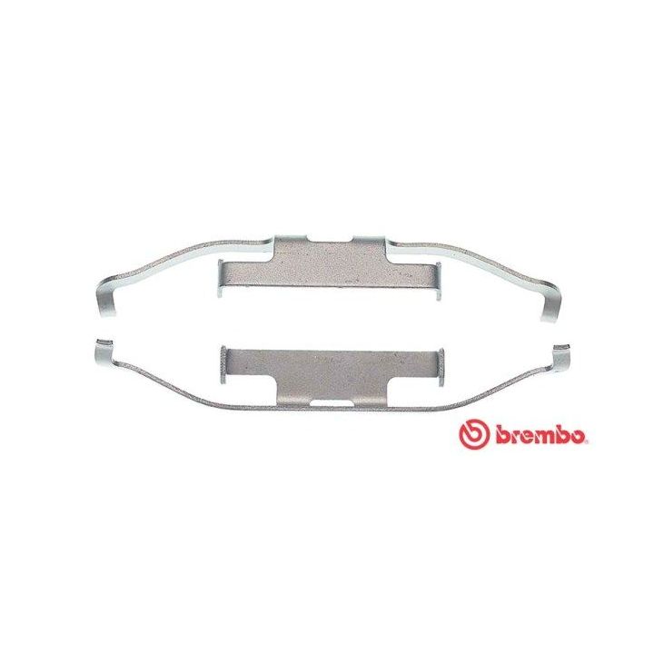 Priedų komplektas, stabdžių apkaba BREMBO A 02 222